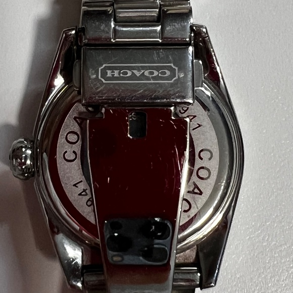 Coach Andee Unisex Boyfriend Watch in Stainless Steel - Picture 7 of 7